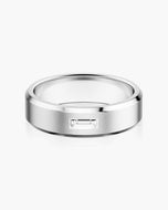 Beveled Diamond Baguette Band 6mm - JAXXON