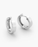 Classic Hoop Earrings - Silver - JAXXON