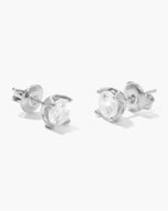 Classic Stud Earrings Silver - JAXXON