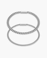 Women's Cuban Link Bracelet Stack - JAXXON