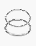 Cuban Link ID Bracelet Stack - JAXXON