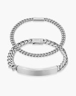 Cuban Link ID Bracelet Stack - JAXXON