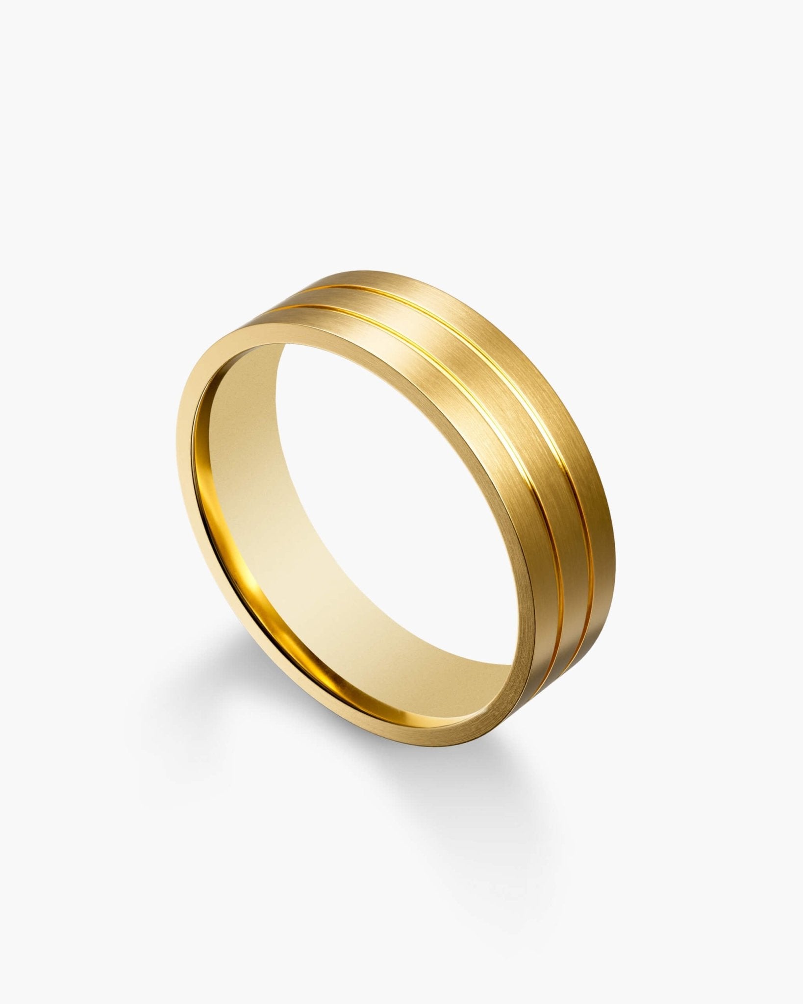 Double Ridge Band 7mm
