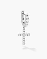 Hanging Studded Cross Earring - JAXXON