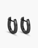Huggie Earrings Black - JAXXON