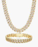 Iced Out Cuban Set 10mm - JAXXON