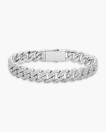 Iced Out Cuban Link Bracelet 10mm - JAXXON