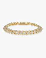 Iced Out Cuban Link Bracelet 8mm - JAXXON