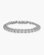 Iced Out Cuban Link Bracelet 8mm - JAXXON
