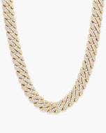 Iced Out Cuban Link Chain 10mm - JAXXON