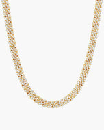 Women's Iced Out Cuban Link Chain 5mm - JAXXON