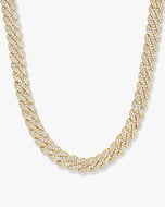 Iced Out Cuban Link Chain 8mm - JAXXON