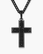 Iced Out Mosaic Cross Pendant - JAXXON