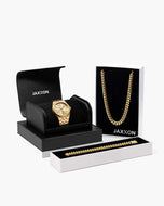 JX3 Watch + Cuban Set 8mm - JAXXON
