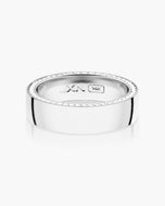 Modern Classic Diamond Framed Band 6mm - JAXXON