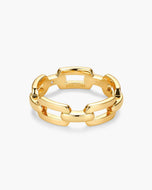 Paperclip Ring Gold - JAXXON