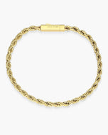 Women's Cuban + Rope Bracelet Stack - JAXXON