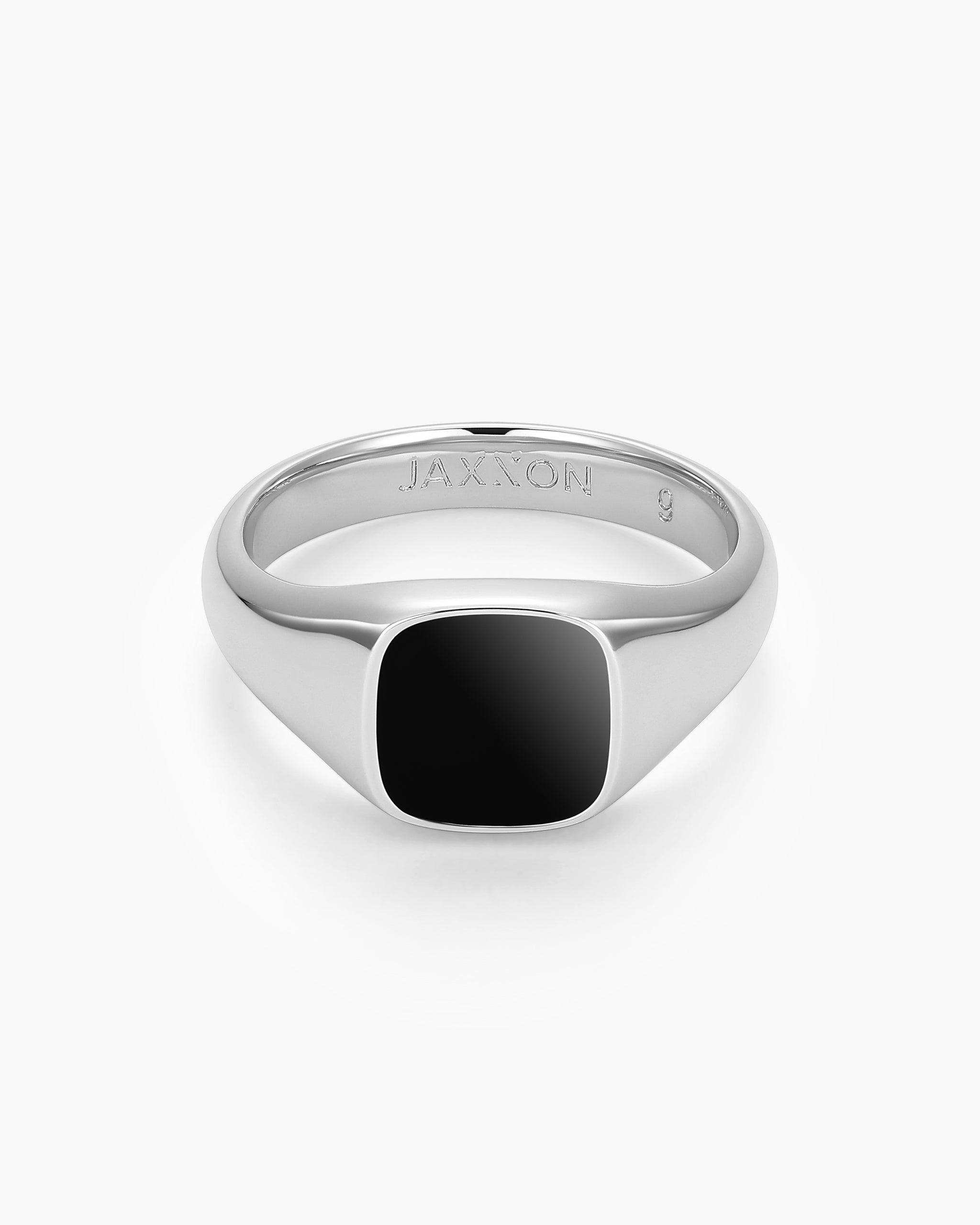 Square Signet Ring Silver