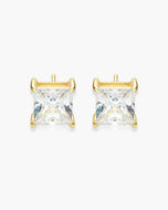 Square Stud Earrings 7mm