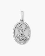 Studded St. Michael Pendant - JAXXON