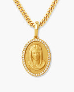 Studded St. Mary Pendant - JAXXON