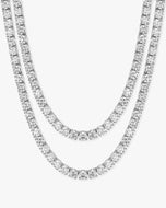 Tennis Chain Stack Round Cut - JAXXON